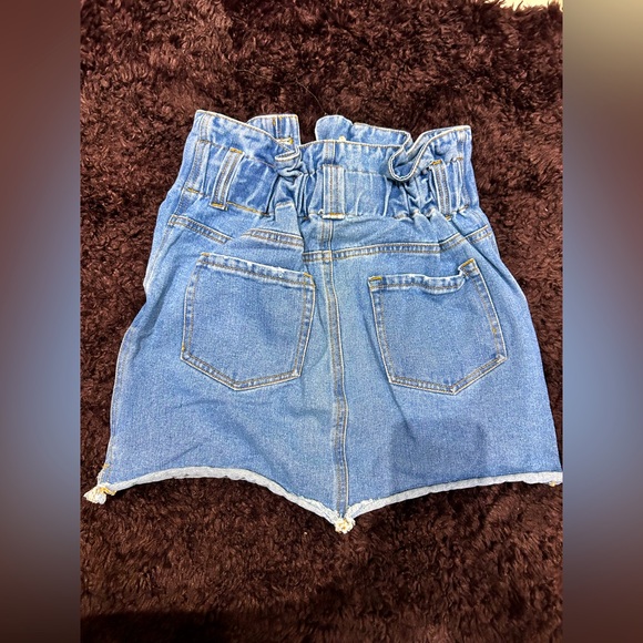 LOLE Denim 100% Cotton Tie-Waist Women Skirt - Picture 7 of 8